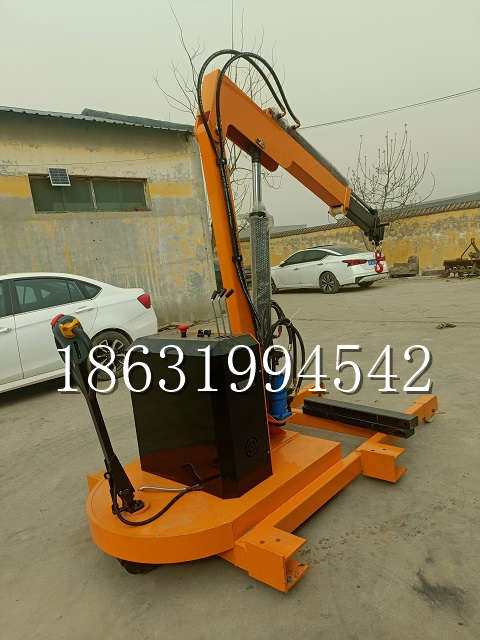 辛集市自卸车厢随车吊 自制轮式四不像起重机 四驱平板吊 5吨 贵盛